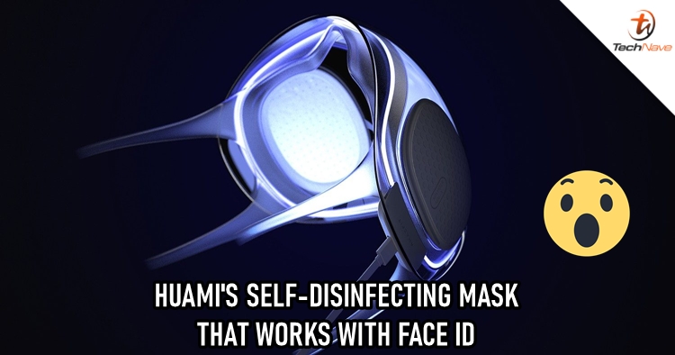 Huami is making a mask that works with Face ID and also able to disinfect by itself