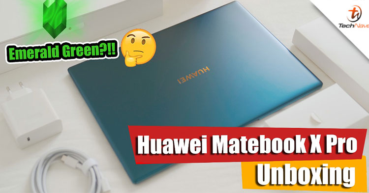 HUAWEI MateBook X Pro Malaysia release : New Emerald Green Colour Variant with 13.9-inch 3K Fullview multi touch disply! | Unboxing & Hands-On!