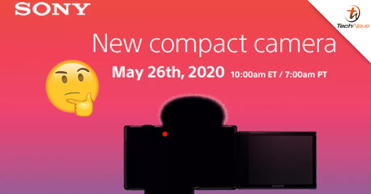 Sony will be unveiling the vlog-focused ZV-1 compact camera on 26 May 2020