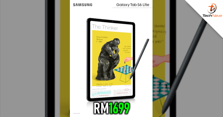 Samsung Galaxy Tab S6 Lite Malaysia release: 10.4-inch display and S-Pen support at RM1699
