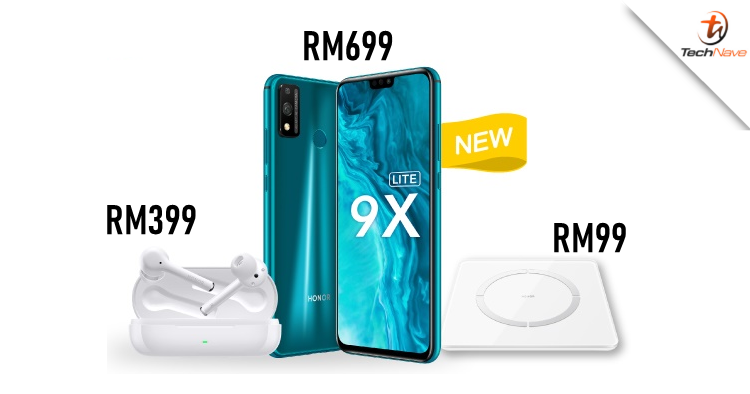 HONOR 9X Lite Malaysia price announced for RM699 with Magic Earbuds and weighing scale bundle