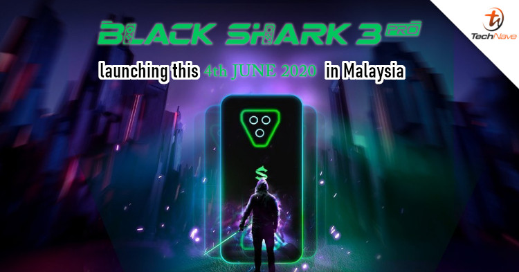Black Shark 3 Pro will be available in Malaysia on 4 June 2020 exclusively on Shopee