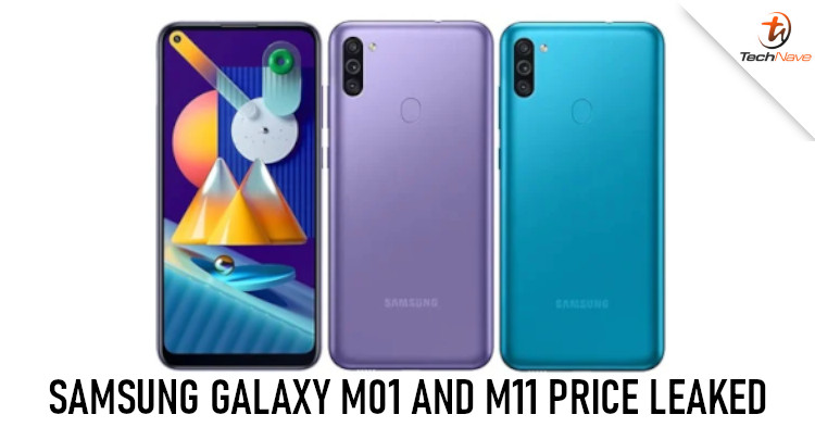 Samsung Galaxy M01 and M11 equipped with up to SD450 price has been leaked