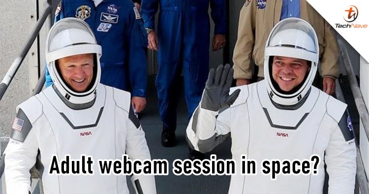 A porn site is offering two NASA astronauts VIP passes to do an adult webcam session