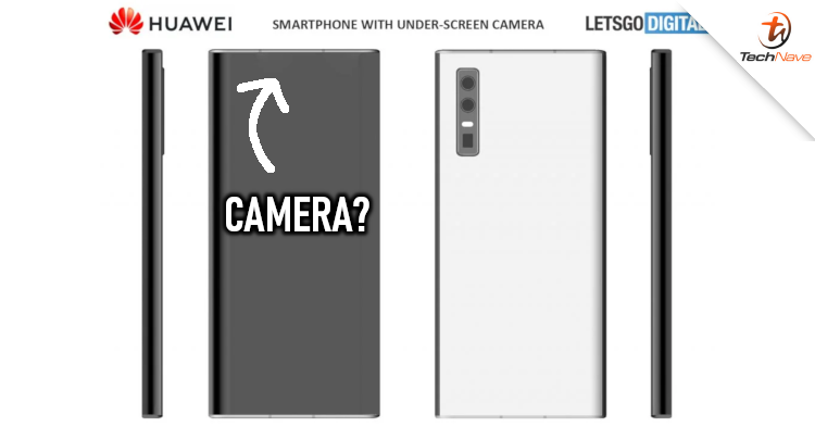 Is Huawei developing an under-display selfie camera right now?