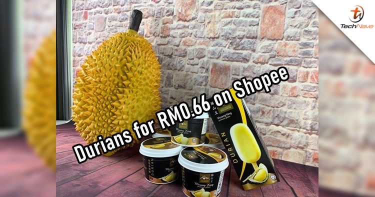 You can get durians for just RM0.66 on Shopee's 6.6 Shocking Sale promo