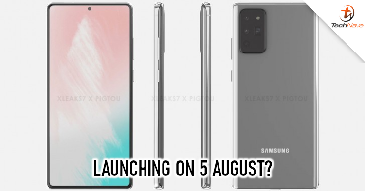 Samsung Galaxy Note 20 and Fold 2 will be unveiled on 5 August 2020