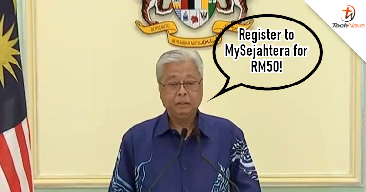 Malaysians who download the MySejahtera app can get RM50 credited to their e-wallet