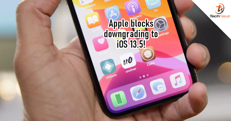 Apple now blocks users from downgrading to iOS 13.5