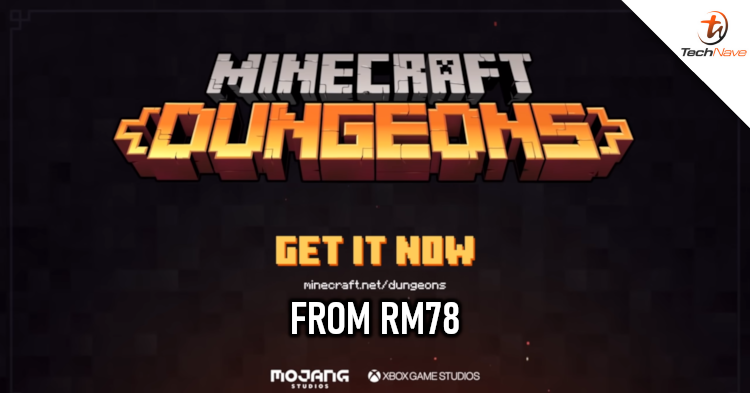 Minecraft Dungeons is now available on the Microsoft Store from RM78