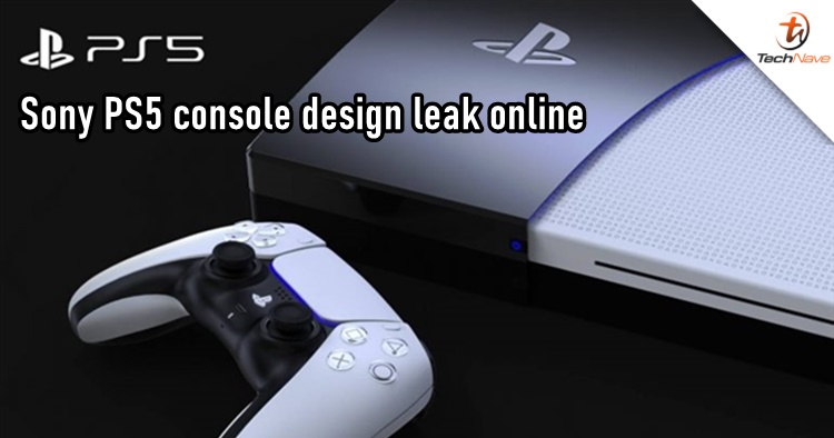 This could be how the Sony PlayStation 5 console design looks like