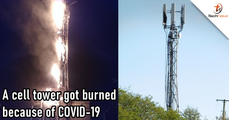 A man set fire on a cell tower because of the 5G COVID-19 conspiracy theory (again)