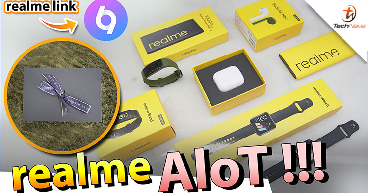 realme AIoT giftbox: realme Watch, realme Band, realme PowerBank 2 | Unboxing and Hands-On!