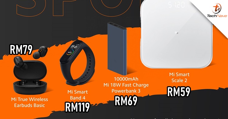 Xiaomi's wireless earbuds, 18W fast charge powerbank 3 & more are now on sale from as low as RM59