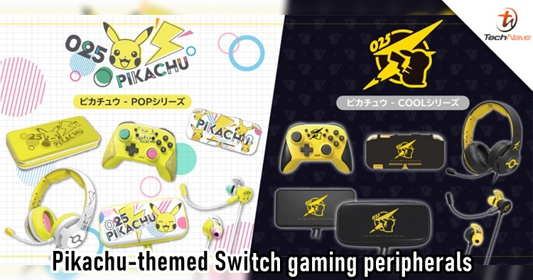 HORI launching Pikachu-themed Switch gaming peripherals in July 2020