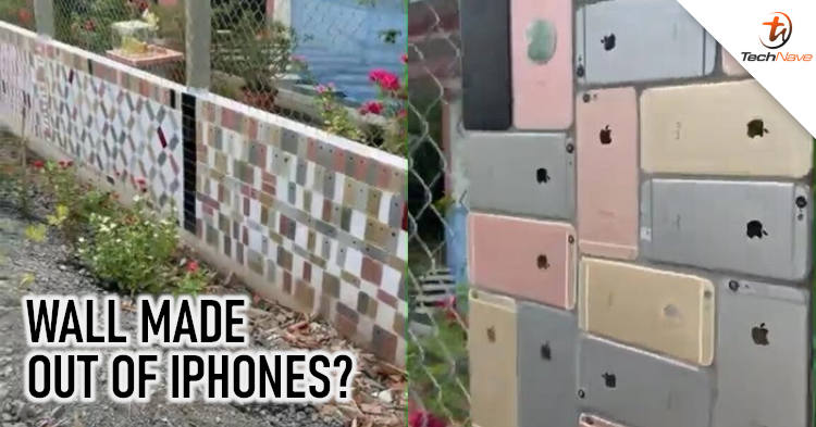Vietnamese man built a wall using more than 2000 iPhones worth ~RM45821