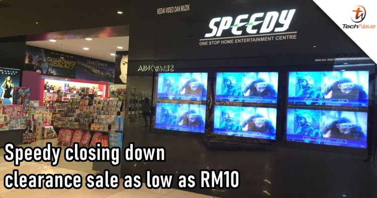 Speedy Video clearing out all their movies and TV shows sets from as low as RM10 due to closing down