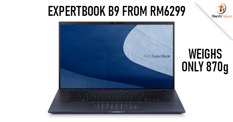 ASUS ExpertBook B9 Malaysia release: 10th Gen Intel Core i7 and weighs only 870g from price of RM6299