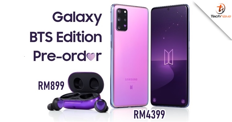Samsung Galaxy S20+ & Galaxy Buds+ BTS Edition pre-order coming soon to Malaysia, priced at RM4399 & RM899 respectively