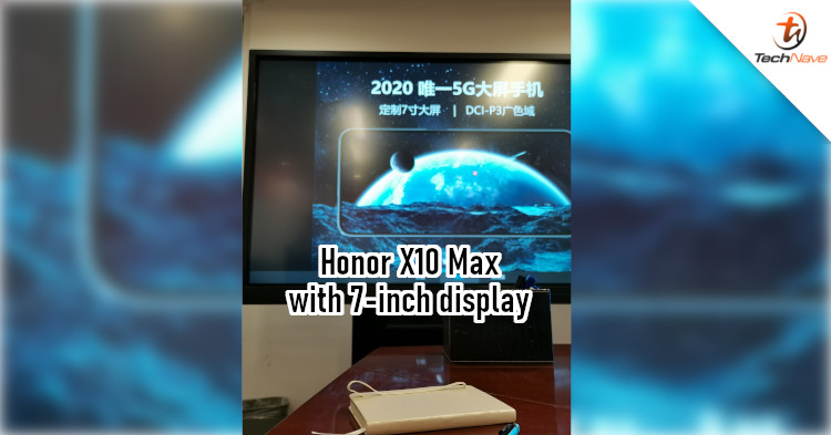 Leaked photo of supposed Honor X10 Max confirms 7-inch screen