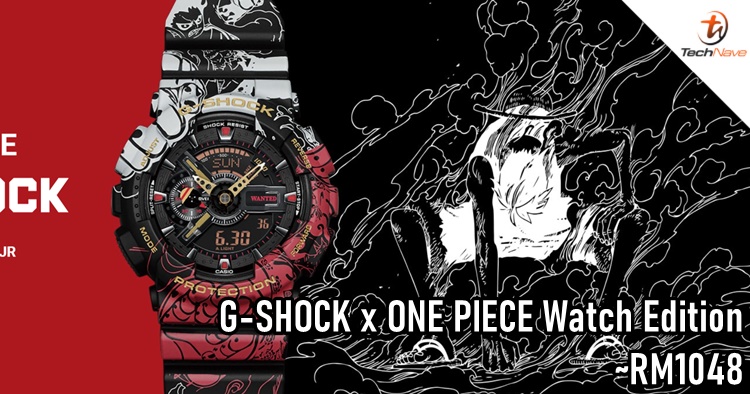 There's a G-SHOCK x ONE PIECE Watch Edition for ~RM1048 and it's releasing in July
