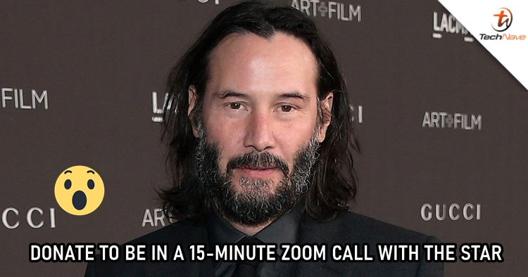 A way to chat with Keanu Reeves himself in a private Zoom call
