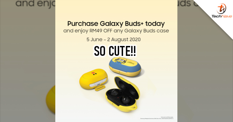 Get a free case worth RM99 when you purchase a Galaxy Buds+ from Samsung