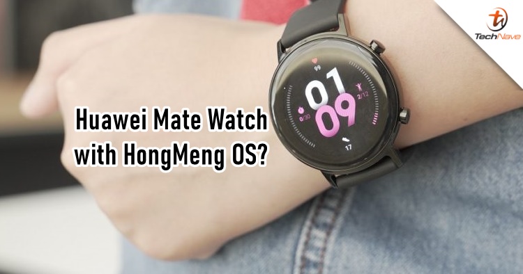 The HongMeng OS could finally be revealed on the Huawei Mate Watch soon