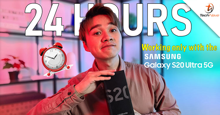 Samsung Galaxy S20 Ultra 5G : 24 Hours Working only with the Samsung Galaxy S20 Ultra 5G Challenge!
