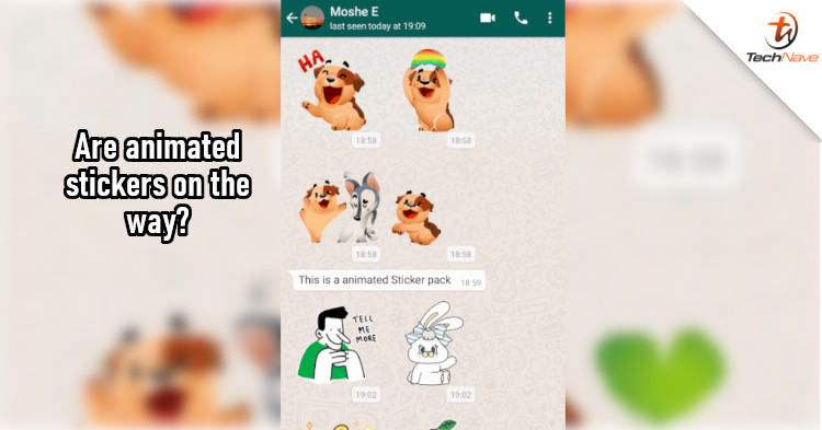 WhatsApp could be getting animated stickers soon