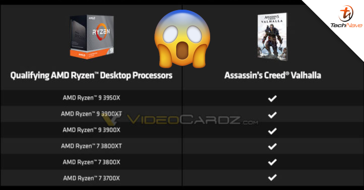 Assassin's Creed Valhalla to be bundled with AMD processors?