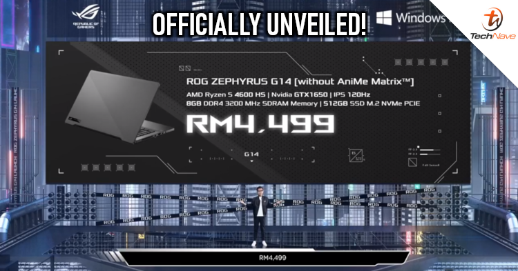 ASUS ROG Zephyrus G14 Malaysia release: up to Ryzen 9 4900HS and up to RTX 2060 from RM4499