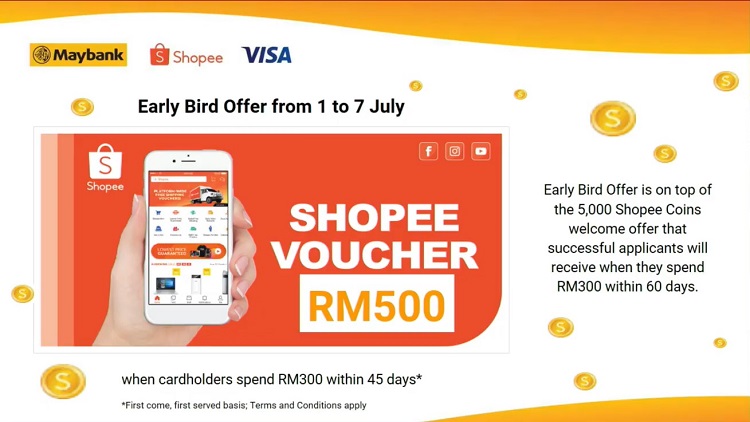 Maybank Launches Shopee Visa Credit Card With Shopee Coins And Vouchers To Be Earned Technave