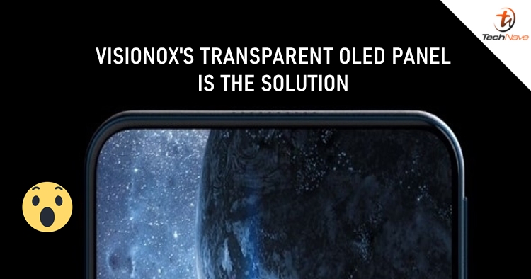 Visionox will be using transparent OLED panel for the under-screen camera solution