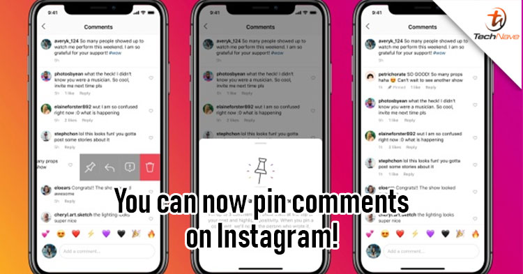 Instagram has officially rolled out the new pin comments feature to everyone!