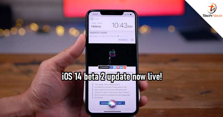 Apple announces iOS 14 beta 2, with new features being tested