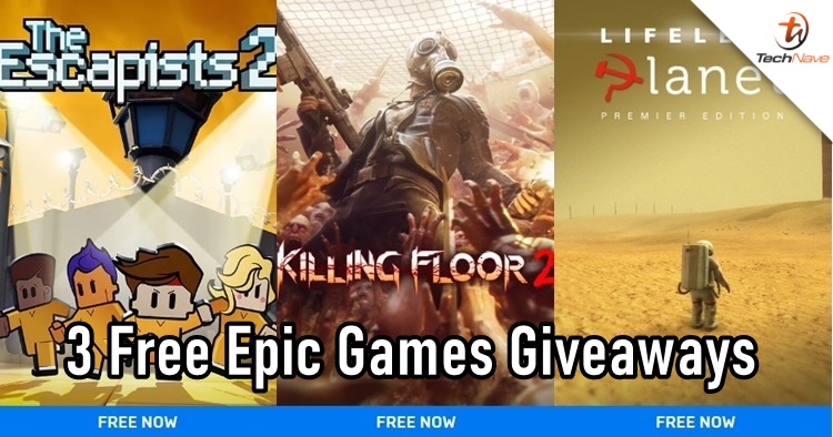 Killing Floor 2, The Escapist 2 and Lifeless Planet are now free to claim on Epic GameS Store