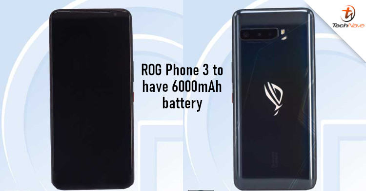 ASUS ROG Phone 3 certified by NCC, confirms 6000mAh battery and 512GB of storage