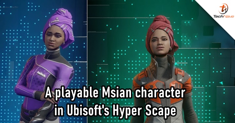 You can play as a Malaysian woman in Ubisoft's upcoming Hyper Scape battle royale game