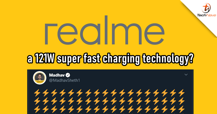realme India CEO teased that a 121W super fast charging technology is coming soon
