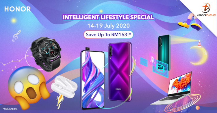Get up to RM163 in discounts during HONOR's Intelligent Lifestyle Special
