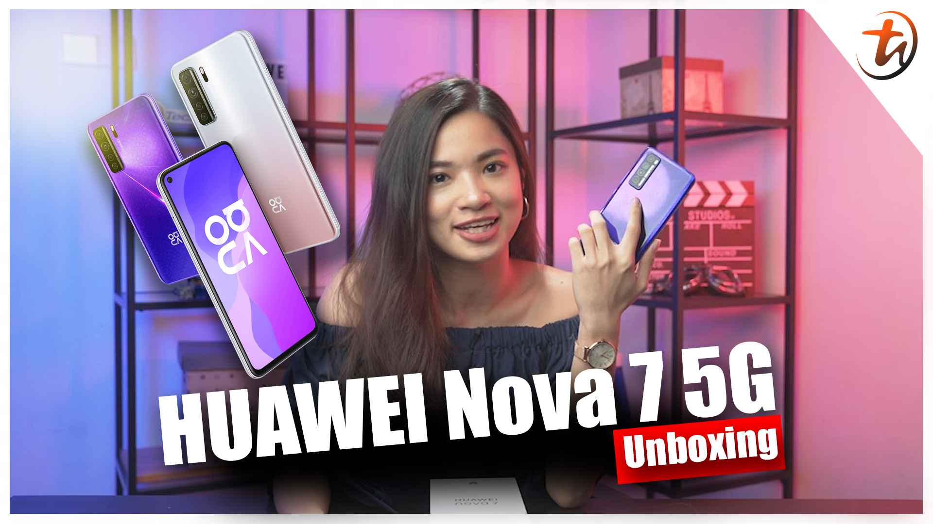 HUAWEI Nova 7 5G Unboxing and Hands-On : Kirin 985 5G chipset and 6.53-inch OLED punch-hole FullView 1080p display!