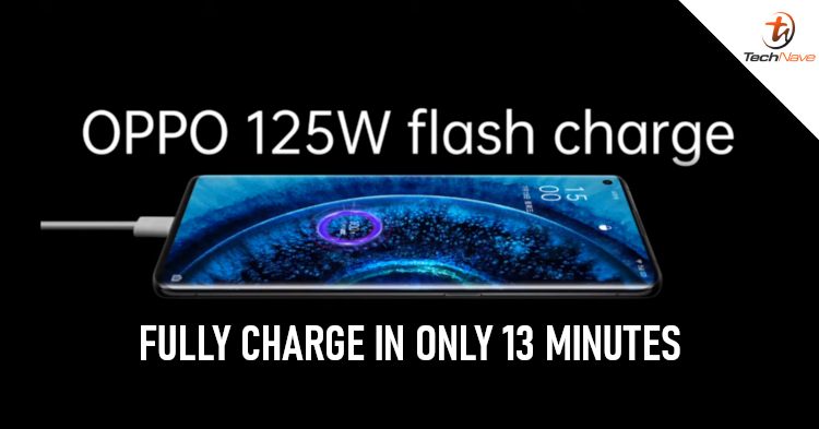OPPO unveiled the 125W Flash Charging technology capable of fully charging a smartphone in 13 minutes