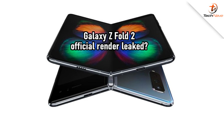 Official render of Samsung Galaxy Z Fold 2 allegedly leaked