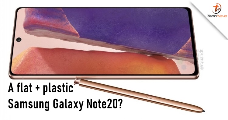 New leaks are claiming the Samsung Galaxy Note20 is coming with a flat 60Hz display, plastic body & more