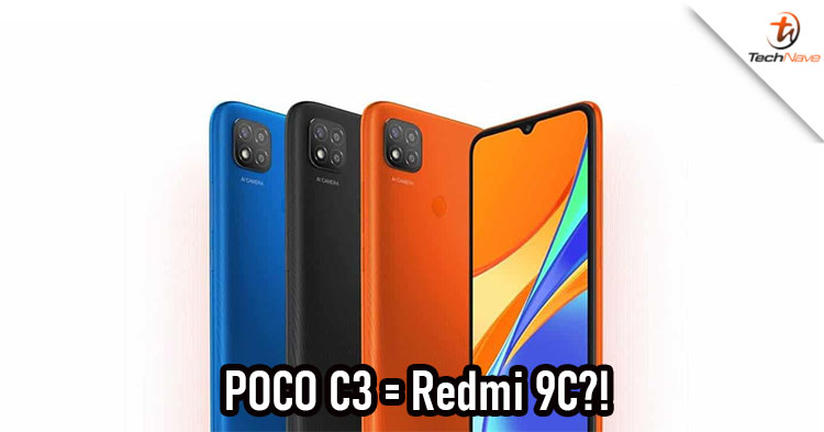Is the POCO C3 a repackaged Redmi 9C?