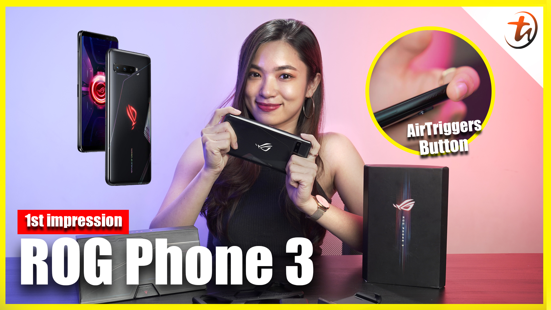ASUS ROG Phone 3 Unboxing and Hands-On: Snapdragon 865+chipset and a 144Hz AMOLED display!
