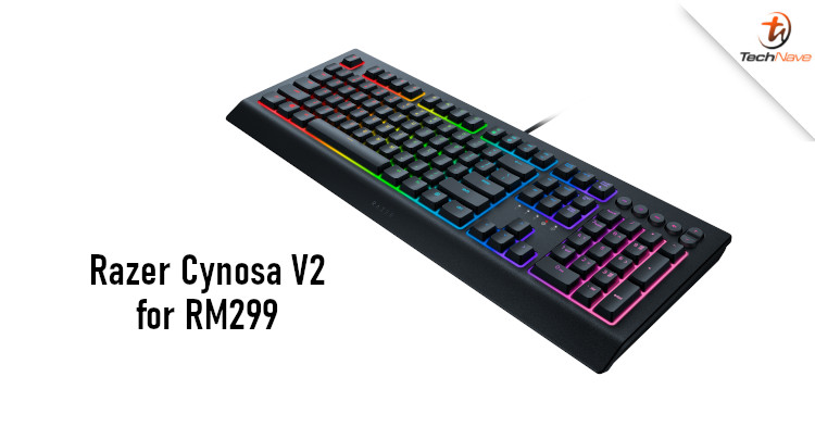 Razer unveils Cynosa V2 gaming keyboard with dedicated multimedia controls for RM299