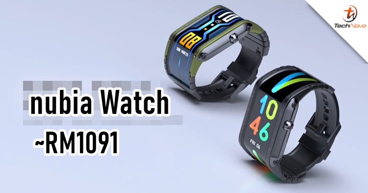 nubia Watch revealed with a flexible AMOLED screen for ~RM1091