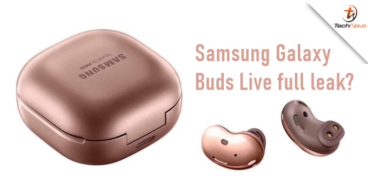 This could be how Samsung Galaxy Buds Live wireless earphones look like